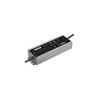 Driver LED MOSO 220V AC-DC IP67 étanche à sortie unique pour projecteur avec transformateurs de tension et de courant constants