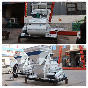 เครื่องผสมคอนกรีตแบบบังคับชุด JS เครื่องผสมแบบใช้สำหรับโรงงานแบทช์คอนกรีต - Product Image 5