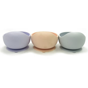 Assiettes en Silicone pour bébé, plat d'alimentation, bol de vaisselle en Silicone pour bébé, Logo <span class=keywords><strong>personnalisé</strong></span>, bol en Silicone pour bébé - Product Image 5