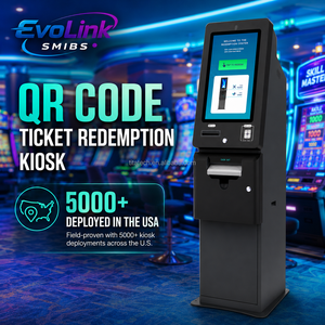 Chiosco di Riscatto Sistema SDK con Dispenser di Contanti Puloon LCDM4000 per Cabinati di Giochi Skill <span class=keywords><strong>Serie</strong></span> Fusion Link Big Daddy Games - Product Image 1