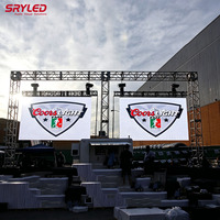 Pantalla LED de Video de Fácil Montaje P2.6 P2.9 P3.91 7680Hz de Alta Frecuencia de Actualización para Alquiler, Ideal para Eventos al Aire Libre, Telón de Fondo, Escenarios de Conciertos