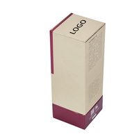 Boîtes à fentes personnalisées avec couvercle pour flacons de parfum écologiques en carton, portables, 30ml, 50ml, 100ml, pour emballage de bouteilles vides