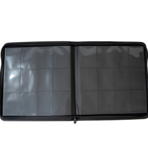 Customize High Quality PU Material 12 Pockets Trading <b>Card</b> <b>Binder</b> for <b>Cards</b> Display Protection - Product Image 6