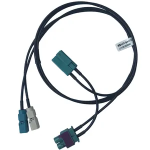 TSCN автомобильная проводка жгут Аудио Видео lvds автомобильная антенна кабель адаптер Fakra индивидуальный антенный жгут