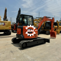 Excavatrice sur chenilles d'occasion HITACHI ZX55, 5,5 tonnes, pour projets d'infrastructure, fournisseur de matériel de terrassement sur chenilles ZX70 ZX60 ZX50U ZX55
