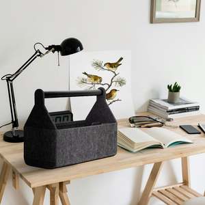 Paniers de rangement tissés à la main en feutre de polyester 9mm - Product Image 6