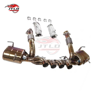 Système d'échappement complet en alliage de titane pour Corvette C8 Z06 5.5L V8 2023+, haut débit, tubes lisses, résistant à la chaleur - Product Image 4