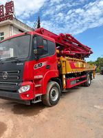 Camion pompe à béton SANY 37m d'occasion 2025, moteur diesel, 120 km/h, puissance 229 kW, portée horizontale 33m, certifié, à vendre