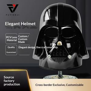 Fornitura Transfrontaliera di Caschi in PVC per Cosplay di Halloween, Imitazione del Casco di <span class=keywords><strong>Darth</strong></span> <span class=keywords><strong>Vader</strong></span>, Personalizzabili - Product Image 6