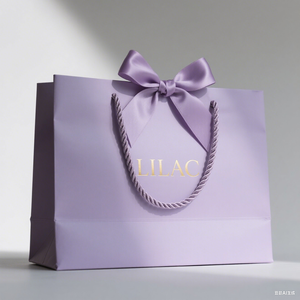 Logotipo personalizado de lámina de oro LOGO Lujo <span class=keywords><strong>Verde</strong></span> Bolsas de regalo Boutique Bolsas de compras de papel Cartón Bolsas de embalaje de papel - Product Image 4