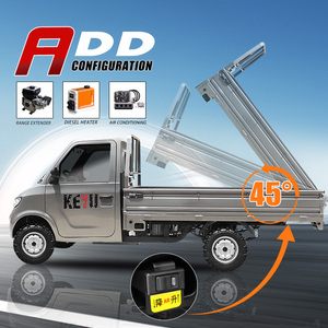 KEYU Pick-up électrique de fourgon de marchandises approuvé par le DOT de mini camion de prix usine à basse vitesse - Product Image 4