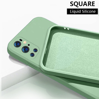 Coque en silicone liquide carrée d'origine pour Oneplus Nord 2 5G, coque arrière souple pour Oneplus Nord CE 5G pour One Plus 9 8 8T 7 1+9 Pro