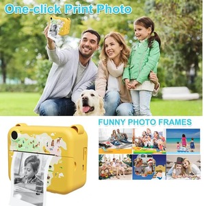 Cámara de impresión térmica <span class=keywords><strong>instant</strong></span>ánea digital multifuncional de 2,0 pulgadas, juegos y música, cámara HD para niños - Product Image 6