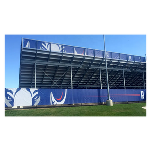 Coperture per Barriere Stampate in Rete di Poliestere, Schermo Antivento, Tessuto a Rete Resistente al Vento, Striscione Pubblicitario in Rete - Product Image 2