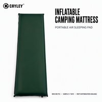 Matelas de camping auto-gonflant, portable, imperméable, pour tente, randonnée, backpacking, voyage