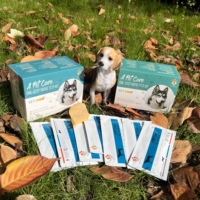 Kit de test rapide d'anticorps contre la rage canine RAB pour chiens, carte de diagnostic vétérinaire, échantillon gratuit, haute sensibilité pour usage domestique/clinique