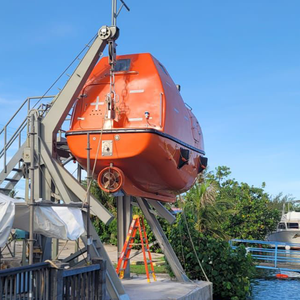 เครื่องยนต์เรือชูชีพมาตรฐาน SOLAS ได้รับการรับรองจาก IACS อุปกรณ์ช่วยชีวิตทางเรือ ความจุ 15-120 คน ความยาว 4.9ม.-12ม. ราคาดี - Product Image 5