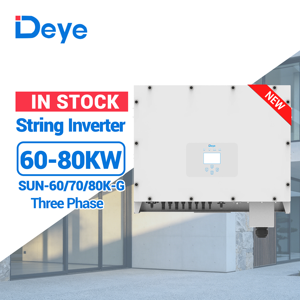 Inversor Solar Deye SUN-60K-G04P3-EU-AM4 de 60kW Trifásico Conectado a la Red, <span class=keywords><strong>Precio</strong></span> de Fábrica, en Stock - Product Image 1