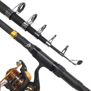 <span class=keywords><strong>Canna</strong></span> <span class=keywords><strong>da</strong></span> <span class=keywords><strong>Pesca</strong></span> in Carbonio Super Resistente e Leggera <span class=keywords><strong>per</strong></span> Lancio a Lunga Distanza, Ancoraggio e <span class=keywords><strong>Pesca</strong></span> in Mare e su Terra - Product Image 1