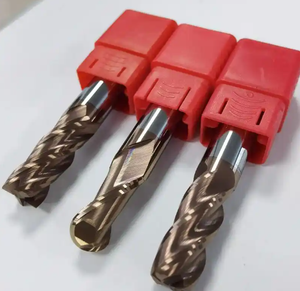 Fresa de carburo de tungsteno APEX de 2/3/4 filos con recubrimiento AlTiN para acero inoxidable, acero para herramientas y máquinas CNC - Product Image 1