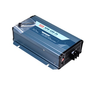 Cargador de Batería Inteligente Mean Well NPB-450-12 de 450W para Uso Industrial con Enfriamiento por Aire Natural - Product Image 1