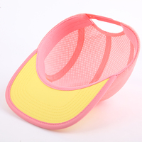 Gorra de 5 Paneles con Logotipo Personalizado, Visera Plana, Sin Estructura, Cierre a Presión, Gorra de Campamento con Orificios Cortados con Láser, Gorra de 5 Paneles para Niños con Tu Propio Logotipo