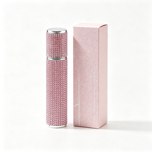 Flacon de <span class=keywords><strong>parfum</strong></span> coloré de 10 ml de bonne qualité pour voyage, atomiseur avec boîte, flacon pulvérisateur rechargeable avec pompe - Product Image 4