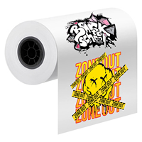Papier de sublimation thermique Ingani en gros, 10 pouces, 25 m, blanc, pour impression numérique sur vêtements