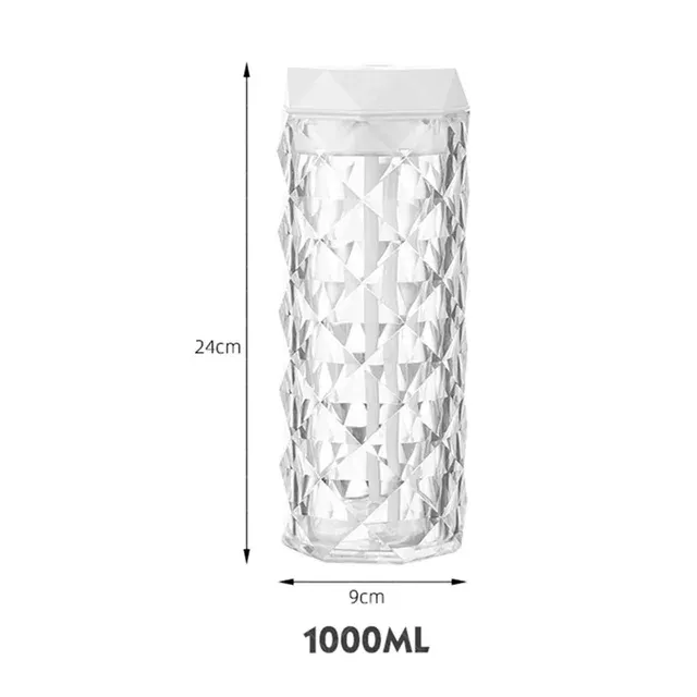 Draagbare Kamer Kantoor Desktop Usb Opladen Kleurrijke Lamp Kamer Luchtverspreider Luchtbevochtiger LF-103