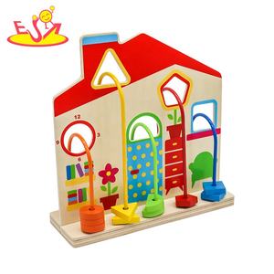 <span class=keywords><strong>Cubo</strong></span> aritmético de madera personalizable para niños, juguete educativo de aprendizaje de matemáticas, técnica pintada, Unisex, EN71, 2017 - Product Image 4
