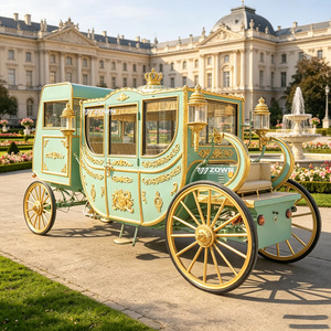 Magnifique calèche royale artisanale, ornement élégant pour palais, idéale pour la décoration d'événements et de projets touristiques haut de gamme - Product Image 1
