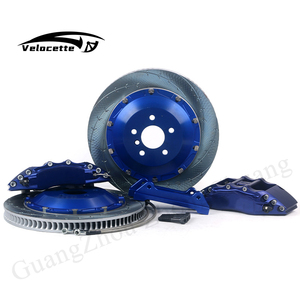 Kit pinza freno grande in alluminio 670 6-pot ad alte prestazioni con disco rotore da 355/380mm per ruota da 18/19/20 pollici per infinite - Product Image 3