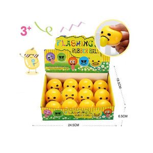 EPT Dollar Toys Jouets de ventilation et de décompression du jaune d'oeuf Pincez Squeeze Toys Soft Cute Anti Stress Toy - Product Image 1