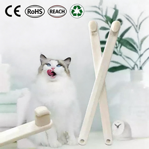 Spazzolino per Animali Domestici a Setole Morbide, Strumento per la Pulizia della Bocca di Gatti e Conigli, Spazzola per la Pulizia dei Denti di Cani e Gatti - Product Image 1
