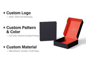 Caja de Cartón Corrugado Impresa Personalizada, Engrosada y Reciclable, para Ropa, Joyería, Calcetines, Cajas de Regalo, Promoción de Supermercado - Product Image 2