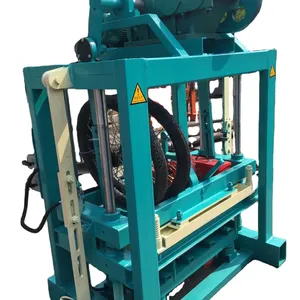 QTJ4-40 semi automatic price concrete block making machine for hollow block making ,holland brick making machine china supplier