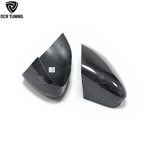 Dry Carbon Fiber Rearview <strong>Mirror</strong> Cover Auto Side Door <strong>Mirror</strong> Overlay for Jaguar XF XK XJ XE 2010+ Add-On <strong>Car</strong> <strong>Mirrors</strong> - Product Image 6