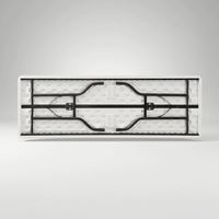 Table de camping pliante moderne, durable et légère pour usage extérieur, entrepôt, parc, hôtel – Mobilier en plastique confortable – Vente en gros
