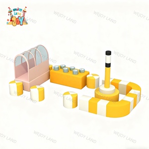 Centro <span class=keywords><strong>de</strong></span> <span class=keywords><strong>juegos</strong></span> suaves para niños Área <span class=keywords><strong>de</strong></span> <span class=keywords><strong>juegos</strong></span> suaves Pastel Kids Indoor Playground Equipment Comercial Pastel Soft Play Ball Pit - Product Image 2