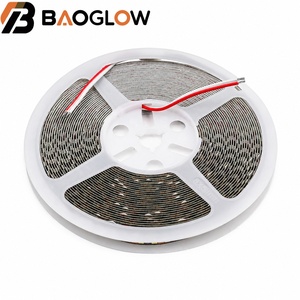 Any Cut SMD3535 LED <b>Strip</b> DC24V 12W/M 8mm Grey 18/75 <b>Copper</b> PCB Ra85 140LED/M 3000K 4000K 6500K Flexible Indoor Light - Product Image 4