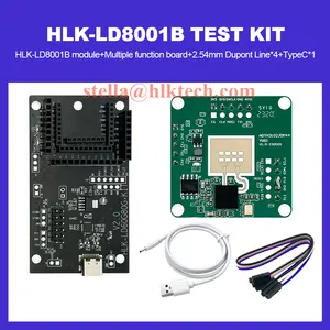 Cảm biến phát hiện mức sóng 79g mm liên kết HLK-LD8001B mô-đun Radar không tiếp xúc Đo mức độ chính xác cao ld8001b