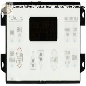 แผงควบคุม164d3260p011 Wb27x10187เตาอบสีขาวซ้อนทับของแท้สินค้าใหม่ - Product Image 1