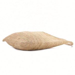 Sac de plage en raphia tressé fait main pour femme, idéal pour l'été et les voyages, sac fourre-tout bicolore en paille crochetée pour femme - Product Image 4