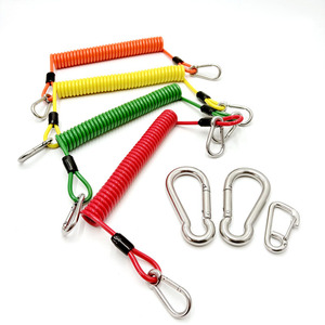 DFR1111 Bandes de Résistance Rétractables Colorées avec Mousquetons en Acier Inoxydable – Équipement de Fitness Portable - Product Image 1