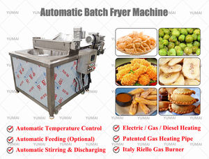 自動供給排出混合麺ナムキンチンチンフライヤー大豆カシューナッツピーナッツ揚げ機 - Product Image 2