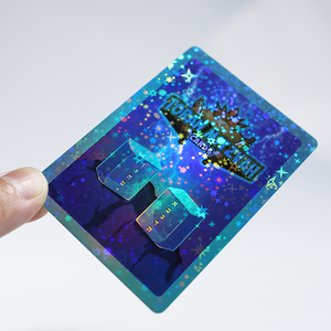 Trung Quốc Nhà cung cấp giáo dục tông thẻ trò chơi chất lượng cao tùy chỉnh in ấn Holographic thẻ kinh doanh - Product Image 1
