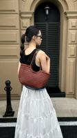 Nouveau Sac à Main Tissé de Luxe pour Femme, Style Designer, Élégant, Collection Été 2026, Sac Bandoulière pour le Shopping et les Voyages