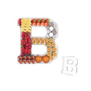 Bandeja de Servicio de Alimentos Acrílica de Lujo Grande, Personalizada, al por Mayor, con Tapa, Soportes de Almacenamiento, Exhibición de Productos, Materiales Reciclados, Estilo Moderno - Product Image 2