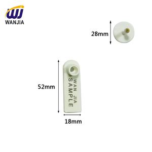 WJ402 étiquettes d'identification d'animaux personnalisables étiquettes d'oreille durables impression laser étanche bovins moutons porcs Instrument vétérinaire - Product Image 3