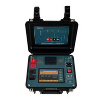 Weshine 100A Medidor Digital de Microohmios, Probador de Resistencia de Contacto en Bucle, Protección IP55, -10~50, 1 Año de Garantía, Precisión de 0.0001